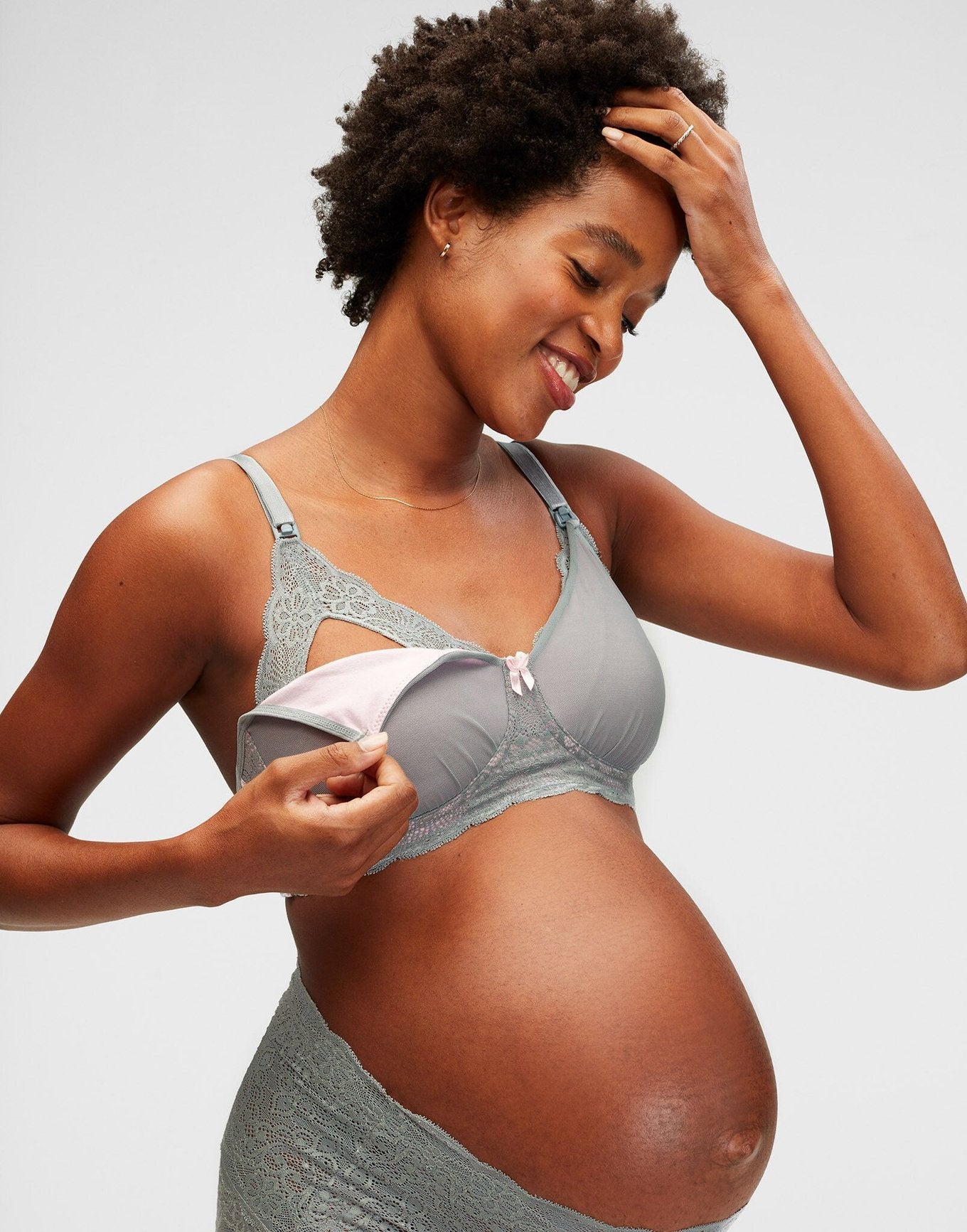 *New- Lamaze-Womens-Maternity Seamless Nursing Bra-size M-cup size  AA-Fastship