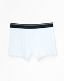 Outlines Kids James in color Bright White and shape boxer