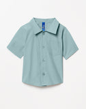 Outlines Kids Wyatt in color Slate and shape shirt