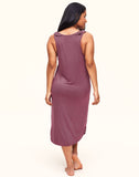 Belabumbum Colette Maternity & Nursing Dress Maternity & Nursing in color Tulipwood and shape sleepshirt