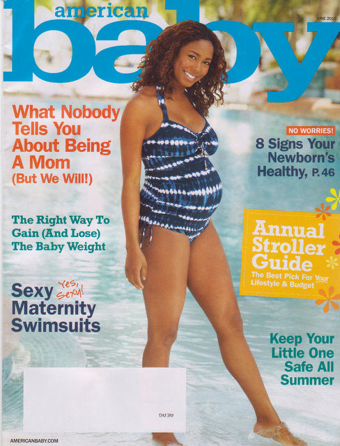 <em>American Baby</em> Features our Maternity Tankini