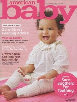 Copacabana Nursing bra in American Baby Magazine