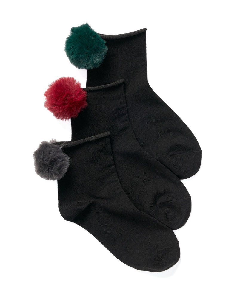Adore Me Titel in color Jet Black and shape socks