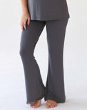 Belabumbum Before & After Lounge Pant in color Gunmetal and shape pj