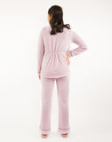 Belabumbum Lounge Chic Classic PJ in color Pink Marl and shape pj