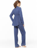 Belabumbum Lounge Chic Classic PJ in color Chambray Marl and shape pj
