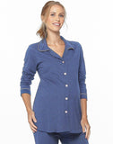 Belabumbum Lounge Chic Classic PJ in color Chambray Marl and shape pj