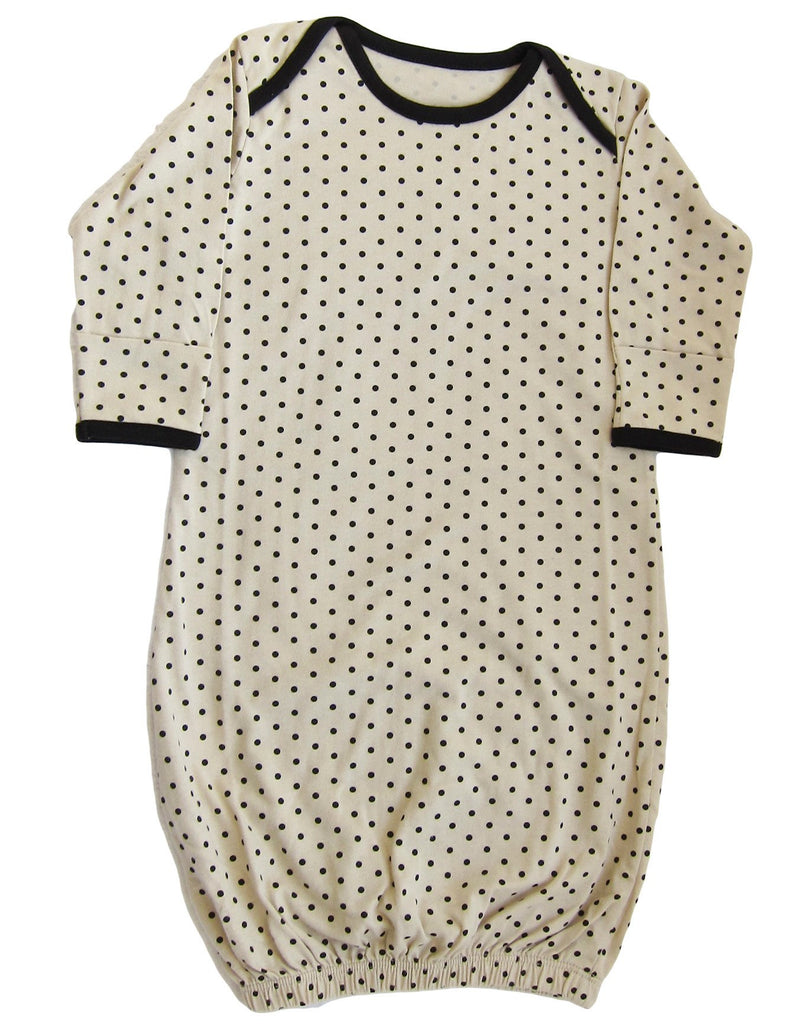 Belabumbum Dottie Baby Outfit in color Khaki/Black and shape sac
