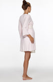 Belabumbum Lotus Kimono Robe Maternity & Nursing in color Pink/Pearl and shape robe