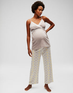 Belabumbum Starlet Cami PJ Set Maternity & Nursing in color Starlet Print and shape pj