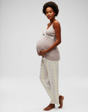 Belabumbum Starlet Cami PJ Set Maternity & Nursing in color Starlet Print and shape pj