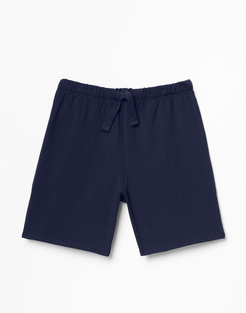 Outlines Kids Nolan in color Maritime Blue and shape shorts