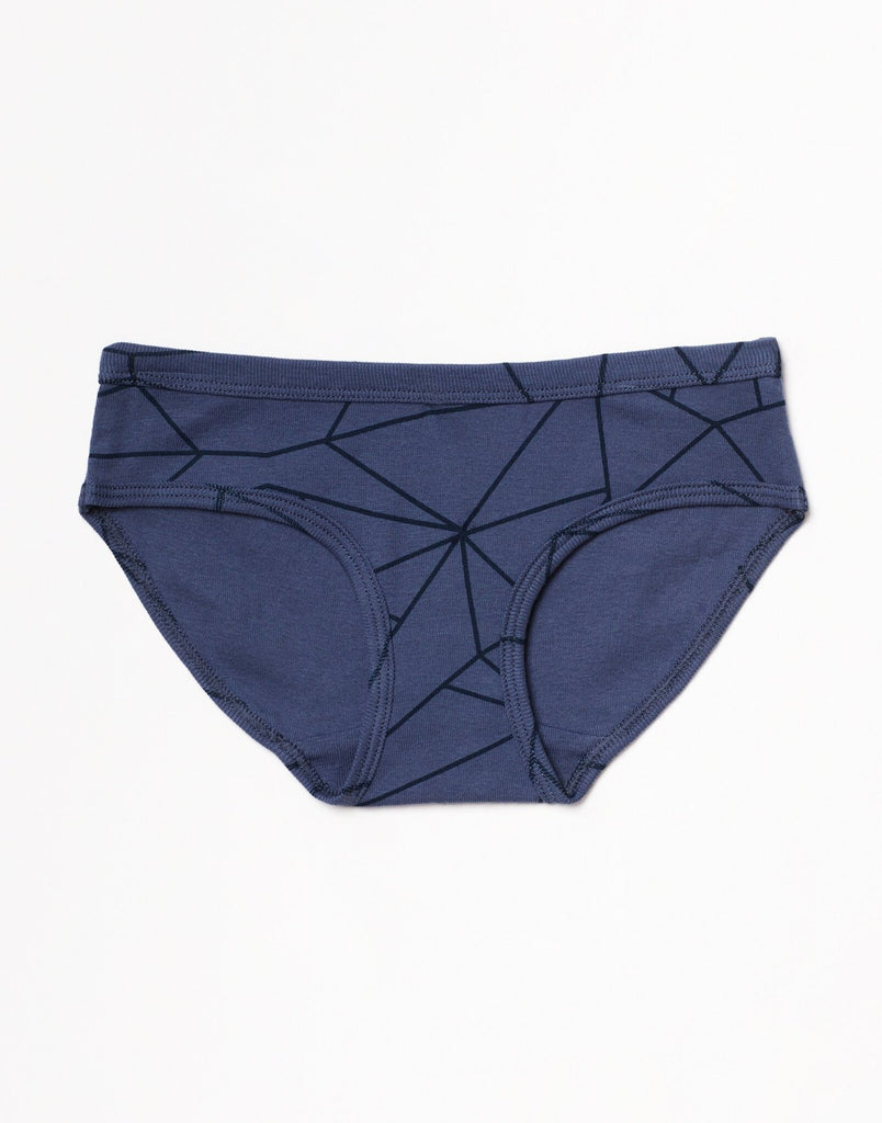 Outlines Kids Alena in color Blue Geo and shape underwear