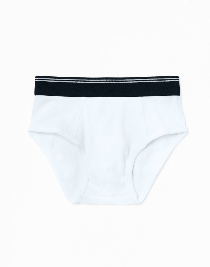 Outlines Kids Lucas in color Bright White and shape brief