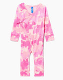Outlines Kids Skylar in color Pink Camo and shape onesie