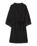 Belabumbum Rachelle Robe Maternity & Nursing in color Black and shape robe