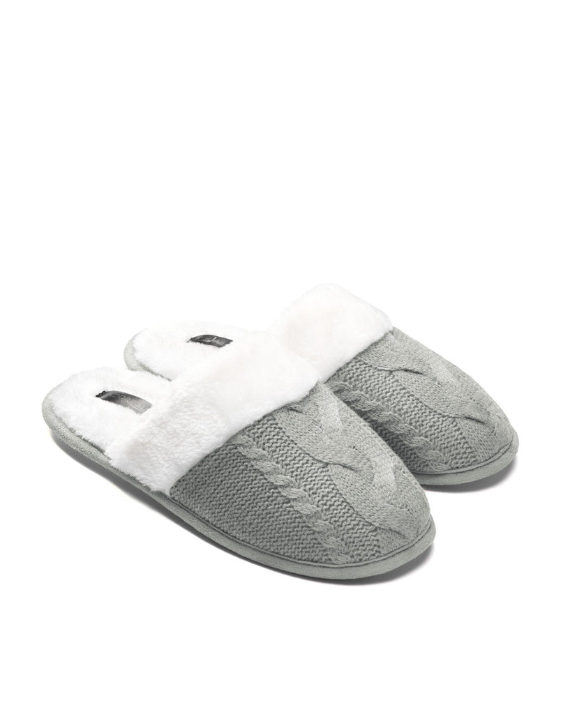 Belabumbum Ayla in color gray and shape slippers